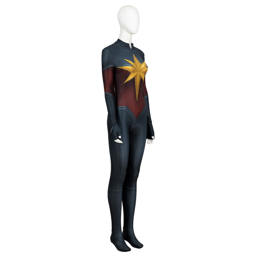 Captain Marvel 2 The Marvels Carol Danvers Team Uniform Cosplay Costume