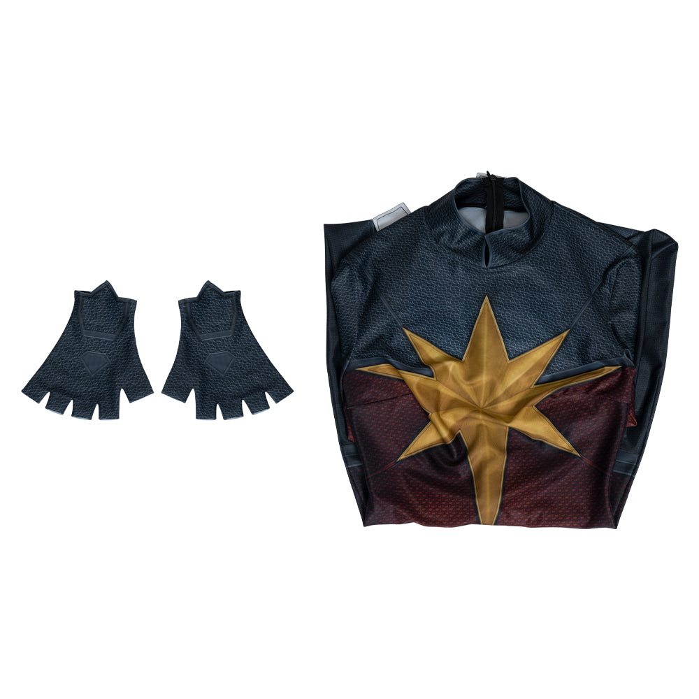 Captain Marvel 2 The Marvels Carol Danvers Team Uniform Cosplay Costume