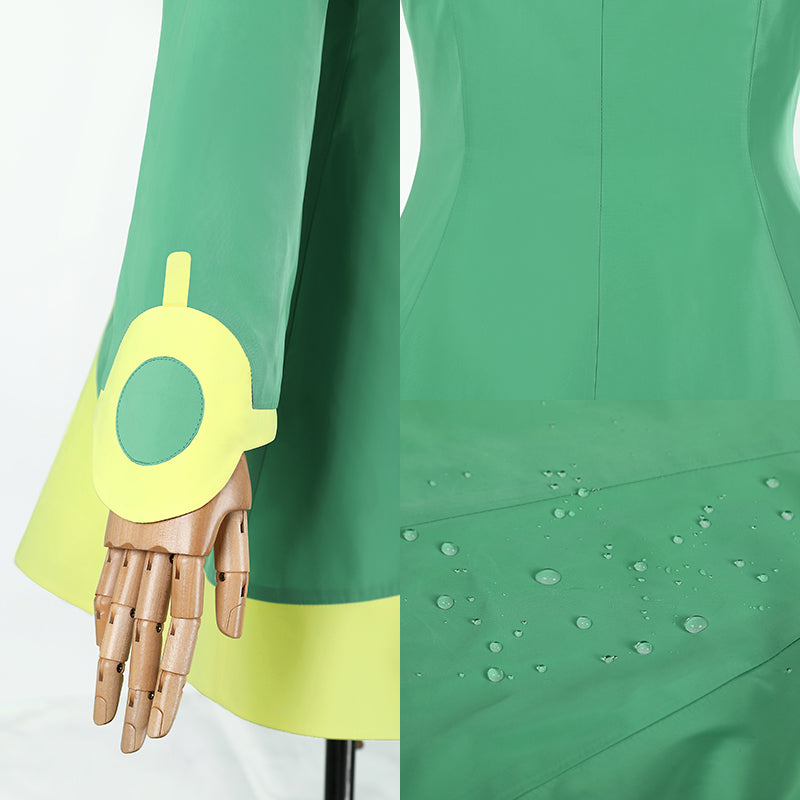Cardcaptor Sakura Clear Card Sakura Kinomoto Frog Raincoat Cosplay Costume