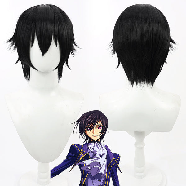 Code Geass Lelouch vi Britannia Lelouch Lamperouge Cosplay Wig