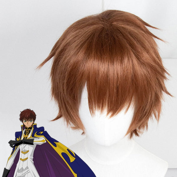 Code Geass Suzaku Kururugi Cosplay Wig