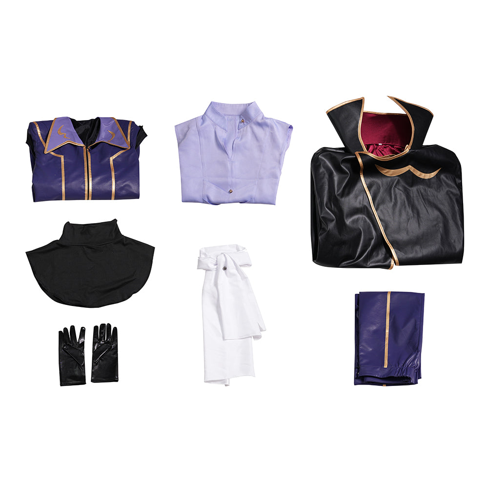 Code Geass Lelouch vi Britannia Lelouch Lamperouge Zero Cosplay Costume