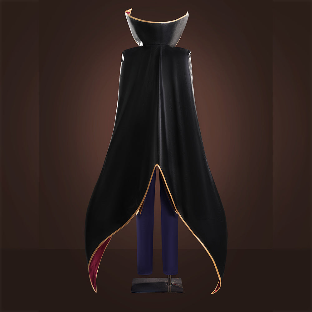 Code Geass Lelouch vi Britannia Lelouch Lamperouge Zero Cosplay Costume