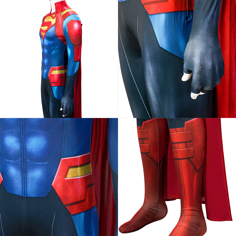 DC Comics Superman 2018 Superboy Jonathan Samuel Kent Jon Kent Cosplay Costume