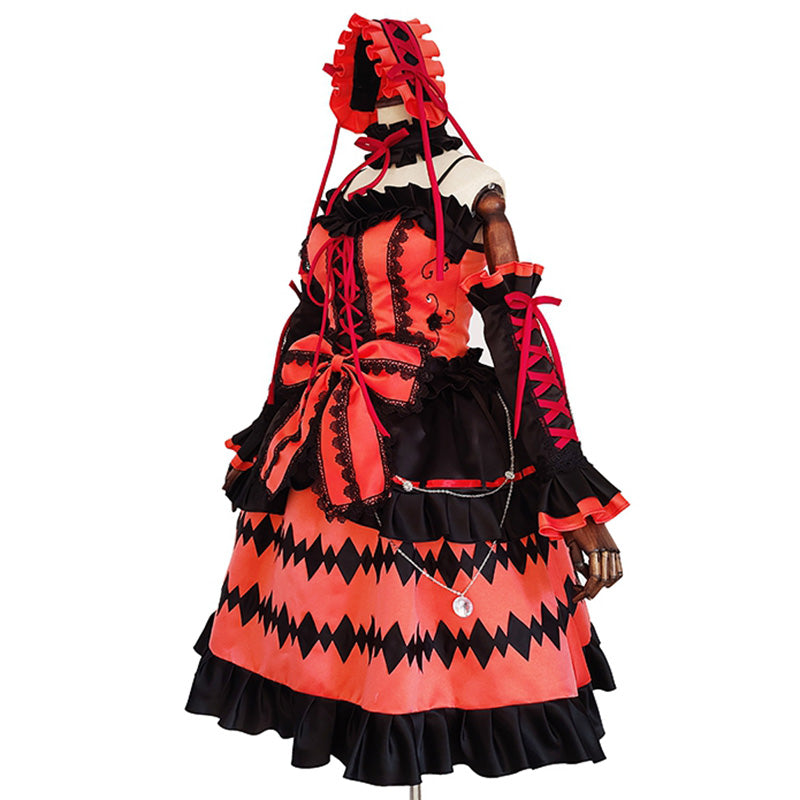 Date A Live Tokisaki Kurumi Cosplay Costume
