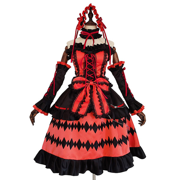 Date A Live Tokisaki Kurumi Cosplay Costume