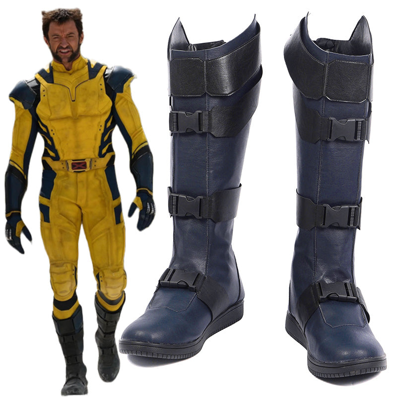 Deadpool 3 Wolverine Shoes Cosplay Boots