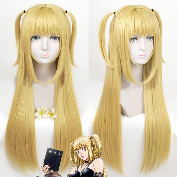 Death Note Amane Misa Golden Cosplay Wig
