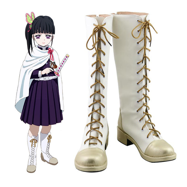 Demon Slayer: Kimetsu No Yaiba Kanao Tsuyuri Shoes Cosplay Boots