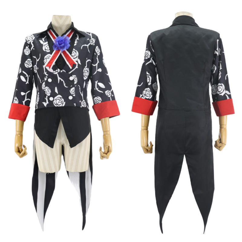 Devil Butler with Black Cat Ammon Lead Cosplay Costume