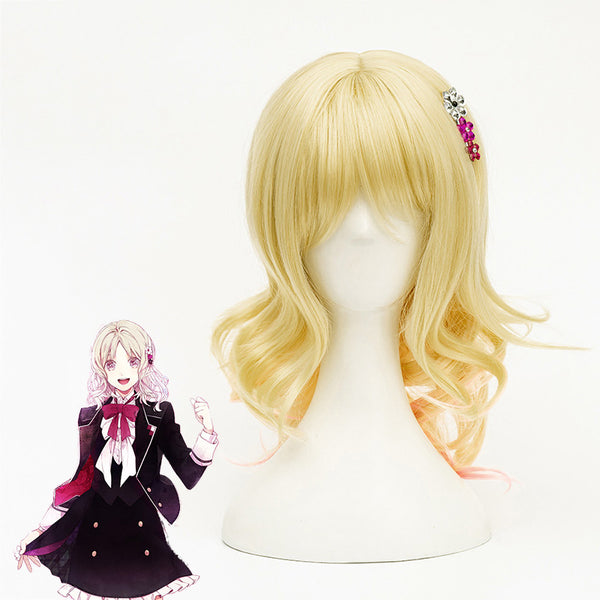 Diabolik Lovers Yui Komori Cosplay Wig - Wig + Hairpin