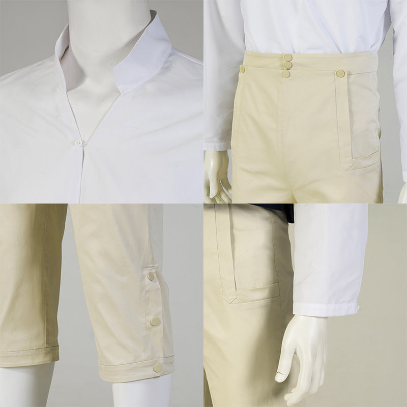 Disney 2023 Movie The Little Mermaid Prince Eric Cosplay Costume