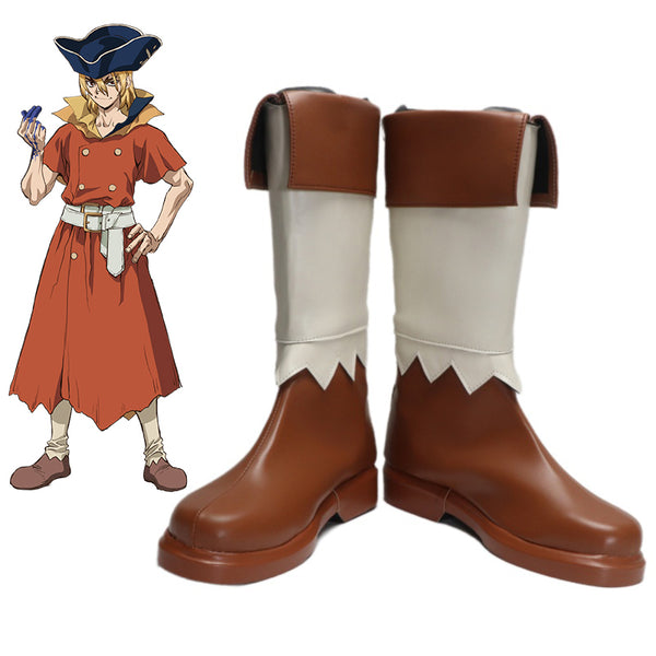 Dr. Stone Ryusui Nanami Shoes Cosplay Boots