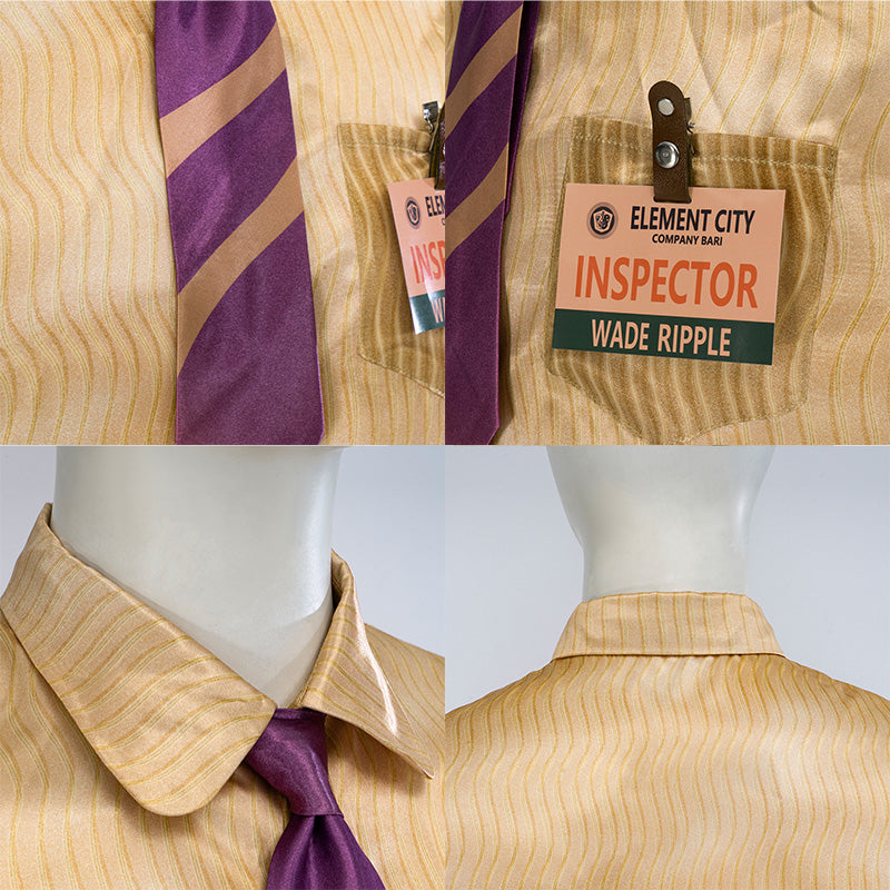 Elemental Wade Ripple Shirt Cosplay Costume