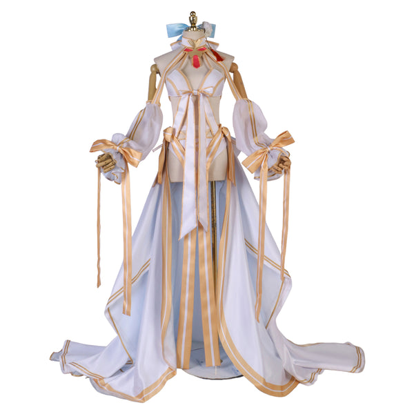Fate Grand Order FGO Aesc the Rain Witch Beach Queen Morgan Tonelico the Savior Sprite 3 Cosplay Costume