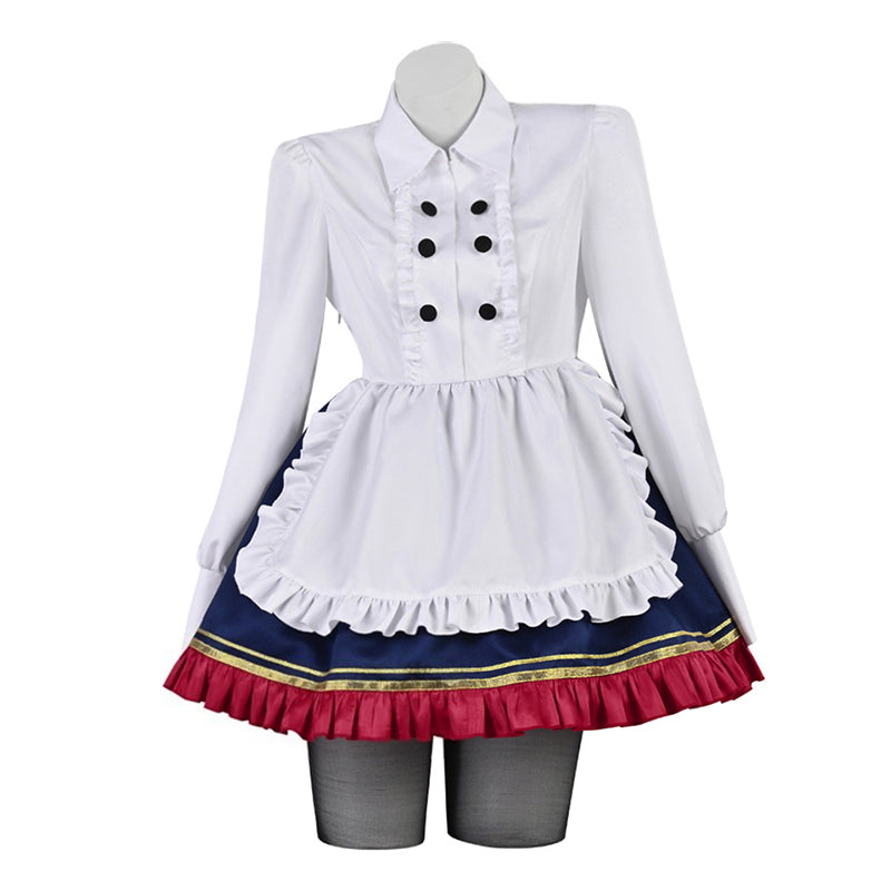 Fate Grand Order FGO Artoria Pendragon Caster YD Maid Dress Cosplay Costume
