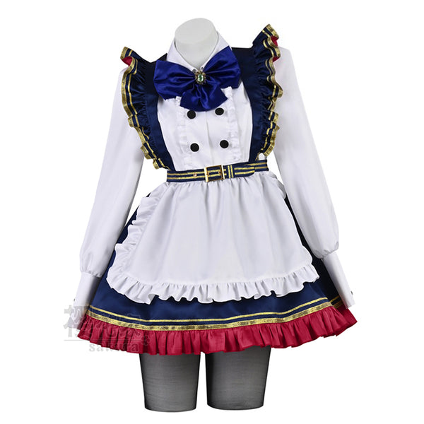 Fate Grand Order FGO Artoria Pendragon Caster YD Maid Dress Cosplay Costume