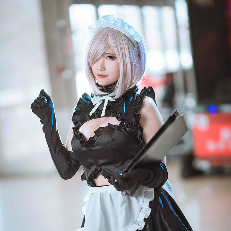 Fate Grand Order Mash Kyrielight Shielder Maid Cosplay Costume