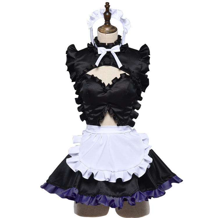 Fate Grand Order Mash Kyrielight Shielder Maid Cosplay Costume