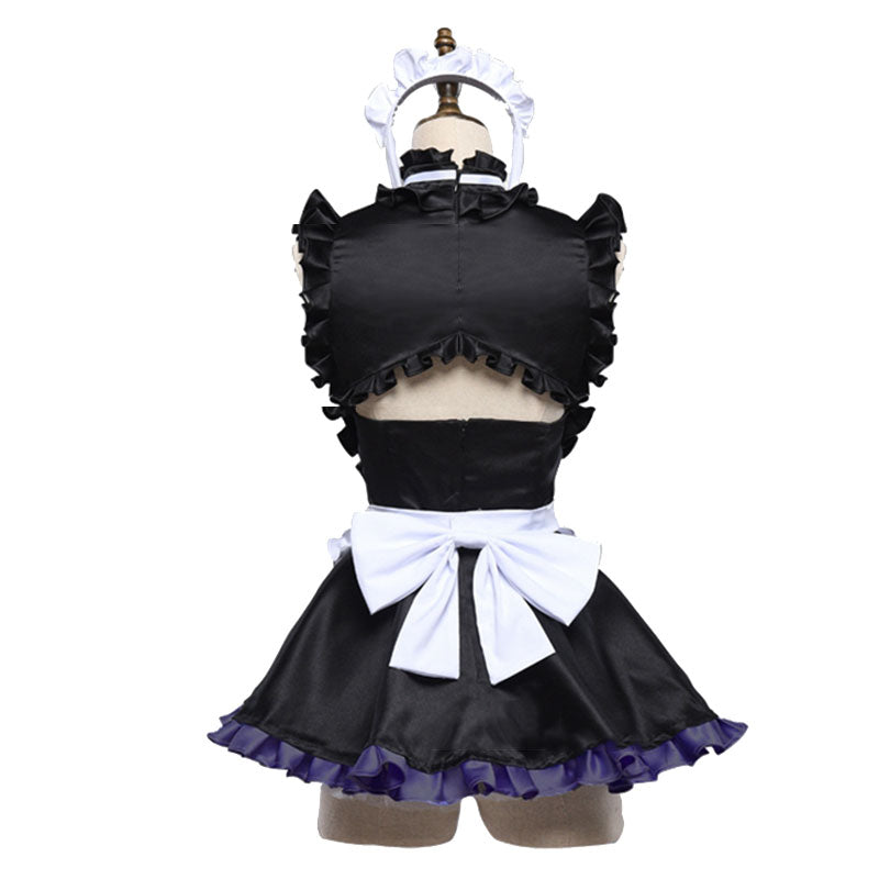 Fate Grand Order Mash Kyrielight Shielder Maid Cosplay Costume