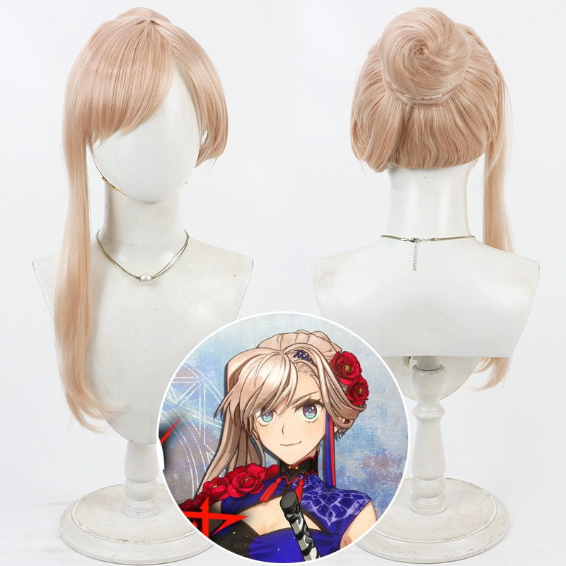 Fate Samurai Remnant Phantasmal Dress Miyamoto Musashi Cosplay Wig