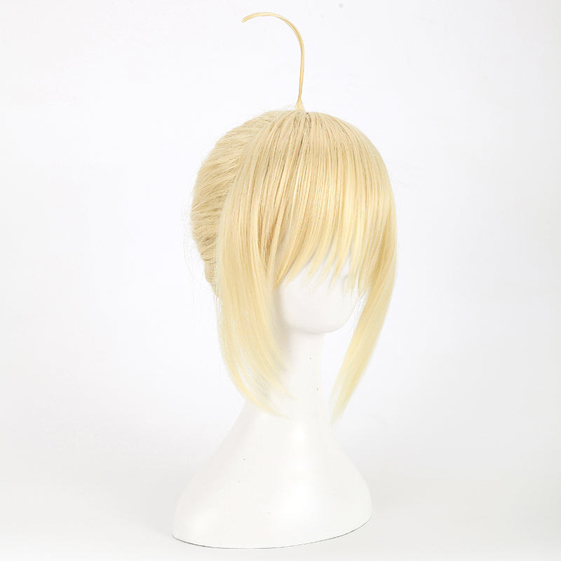 Fate Stay Night Saber Artoria Pendragon Cosplay Wig
