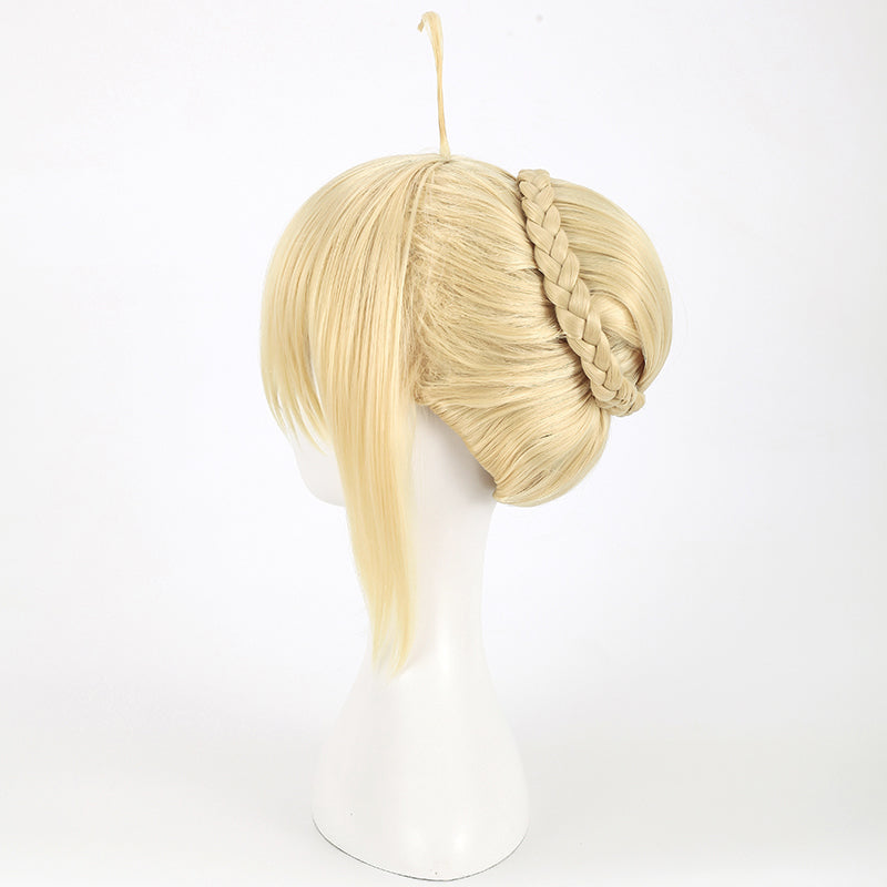Fate Stay Night Saber Artoria Pendragon Cosplay Wig