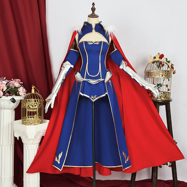 Fate Stay Night Saber Lancer Artoria Pendragon Cosplay Costume