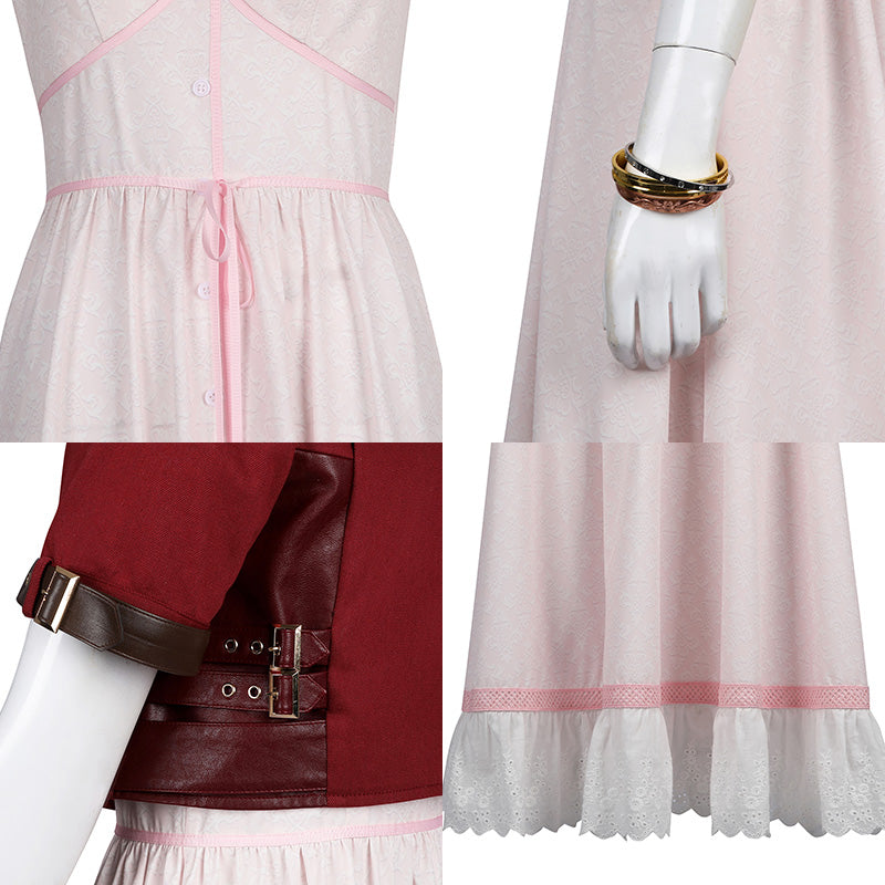 Final Fantasy VII Rebirth FF7 Rebirth Aerith Gainsborough Cosplay Costume