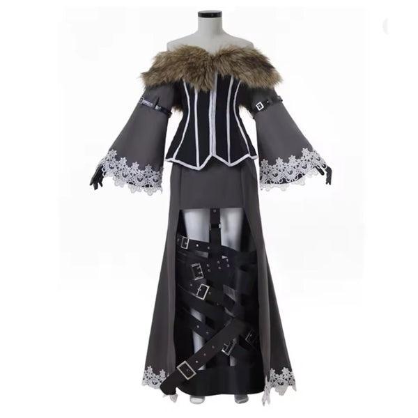 Final Fantasy X FFX Lulu Cosplay Costume