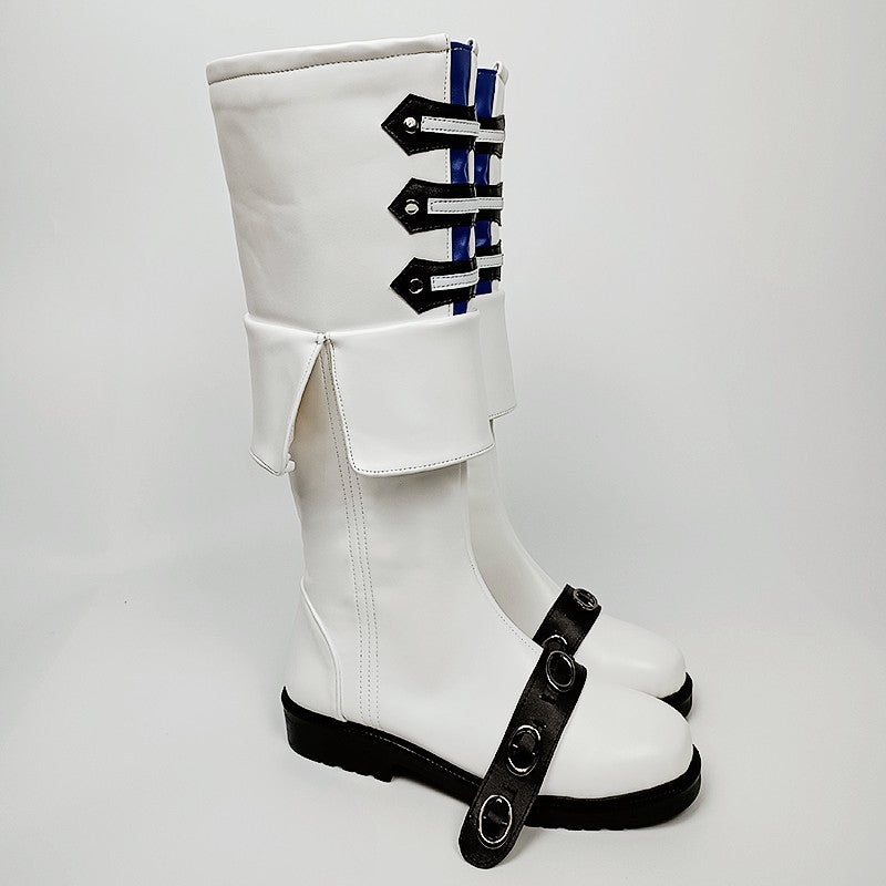 Final Fantasy XIV 6.0 Endwalker FF14 Alphinaud Leveilleur Shoes Cosplay Boots