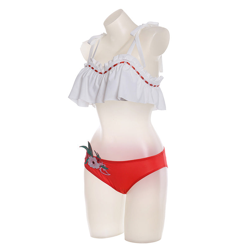 Final Fantasy XIV FF14 Endless Summer Attire Swimsuit Cosplay Costume