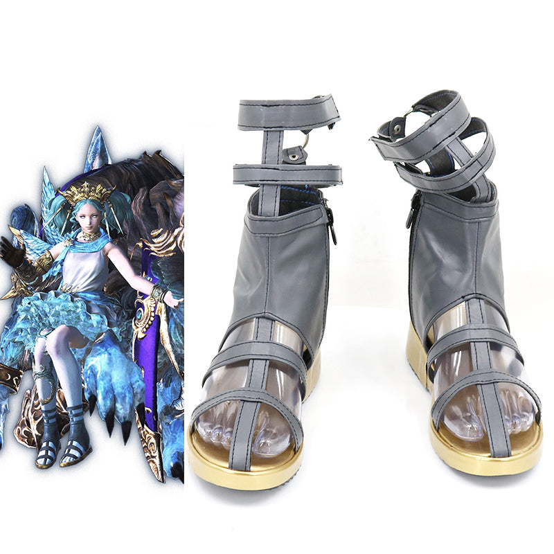 Final Fantasy XIV FF14 Menphina Cosplay Shoes
