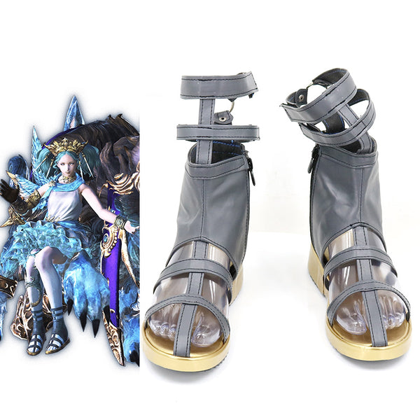Final Fantasy XIV FF14 Menphina Cosplay Shoes