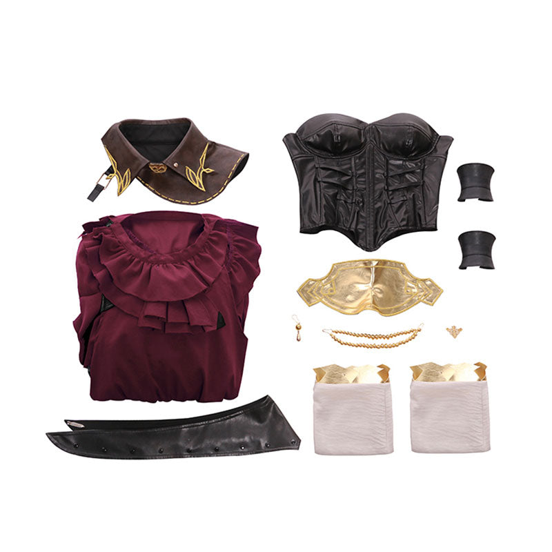 Final Fantasy XIV FF14 Ornate Neo-Ishgardian Top of Maiming Cosplay Costume