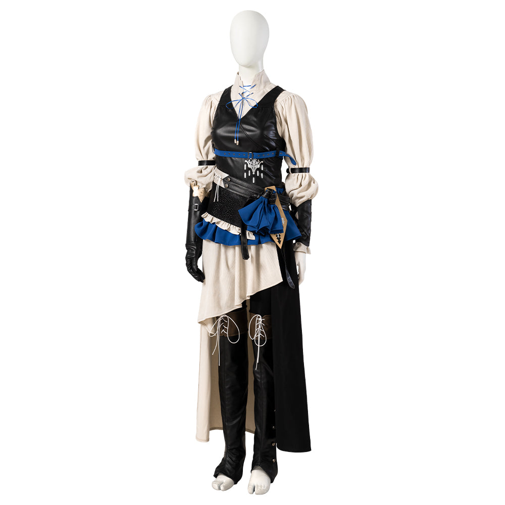 Final Fantasy XVI FF16 Jill Warrick Cosplay Costume - No Included Boot covers
