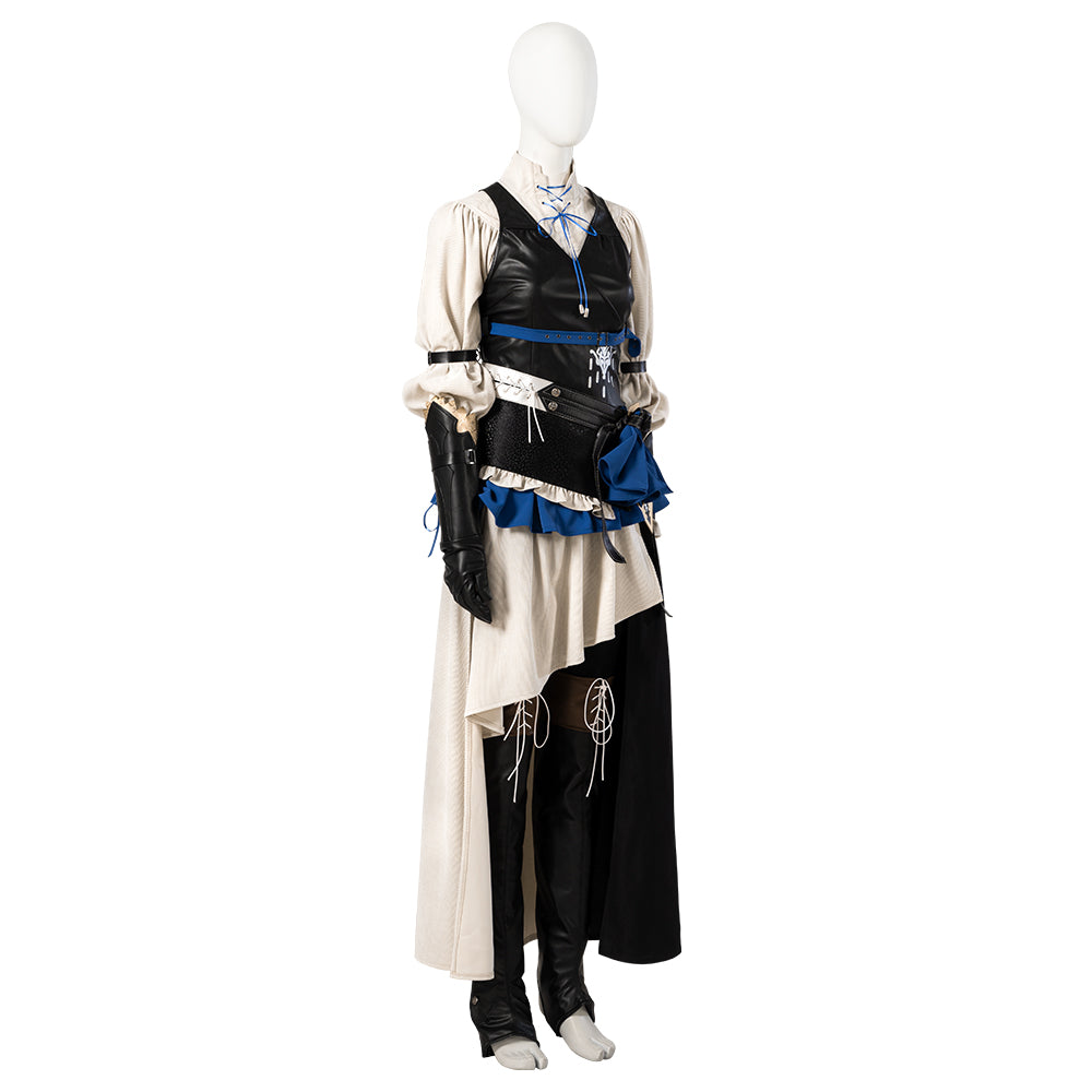 Final Fantasy XVI FF16 Jill Warrick Cosplay Costume - No Included Boot covers