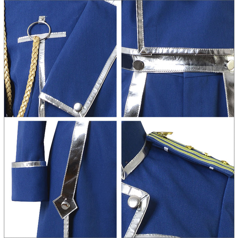 Fullmetal Alchemist Roy Mustang Cosplay Costume