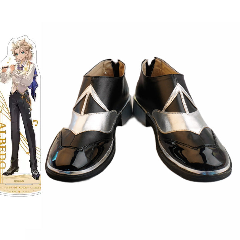 Genshin Impact Albedo Concert 2023 Cosplay Shoes