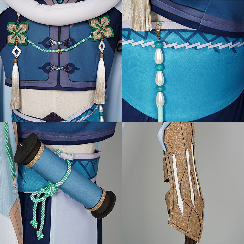 Genshin Impact Baizhu Cosplay Costume