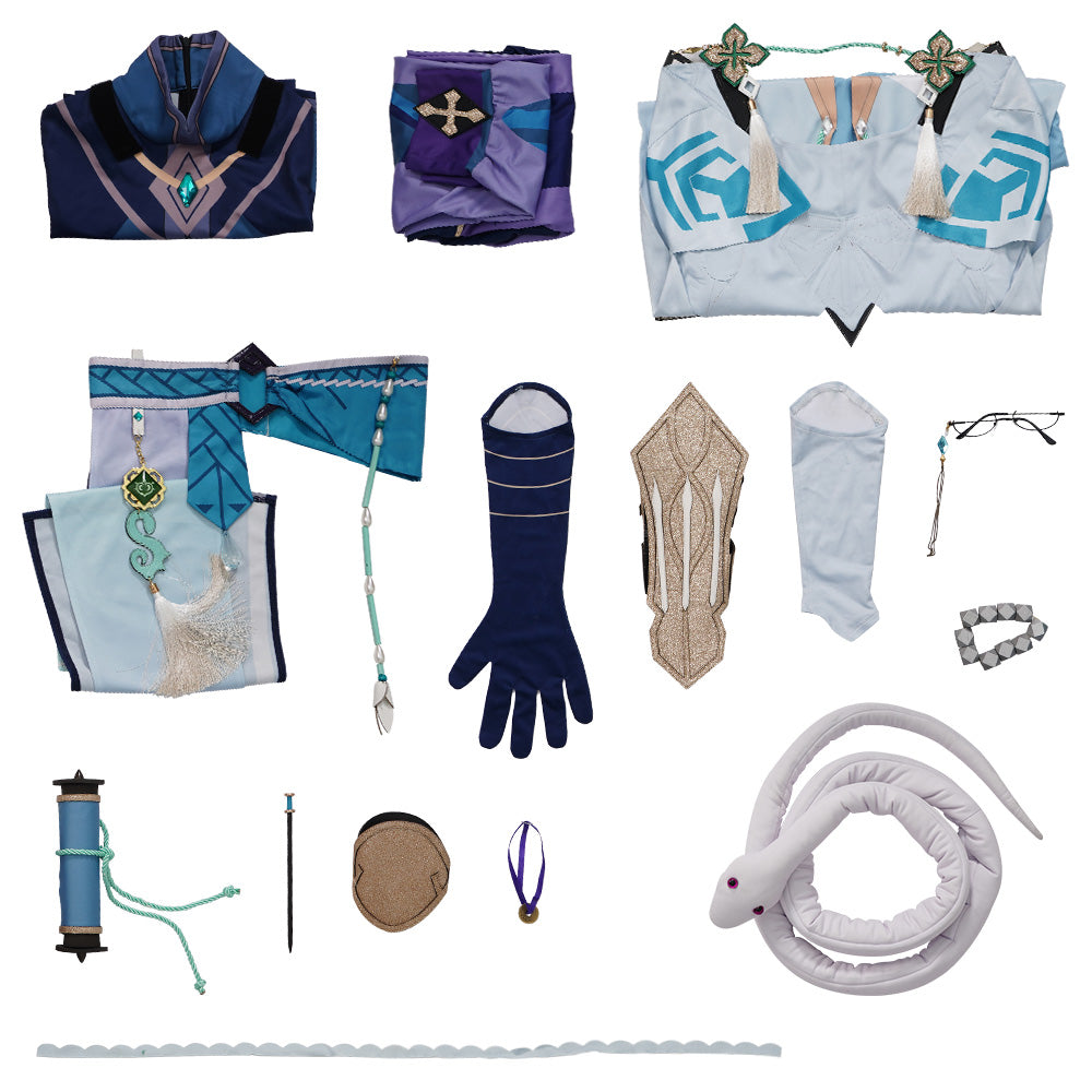Genshin Impact Baizhu Cosplay Costume