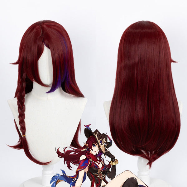 Genshin Impact Chasca Cosplay Wig