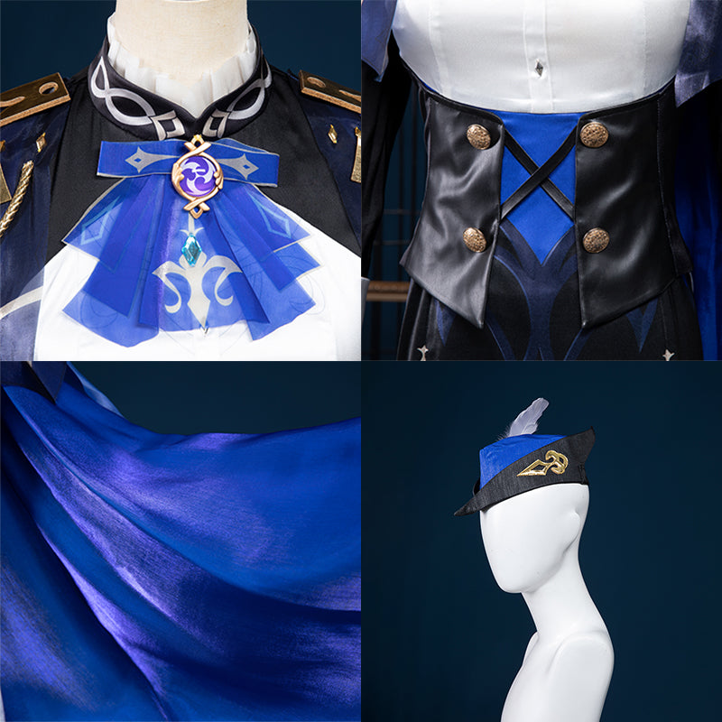 Genshin Impact Clorinde Cosplay Costume