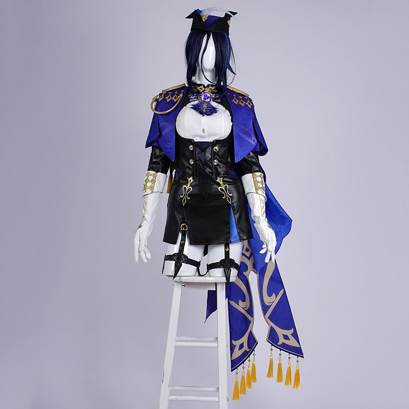 Genshin Impact Clorinde Cosplay Costume SR
