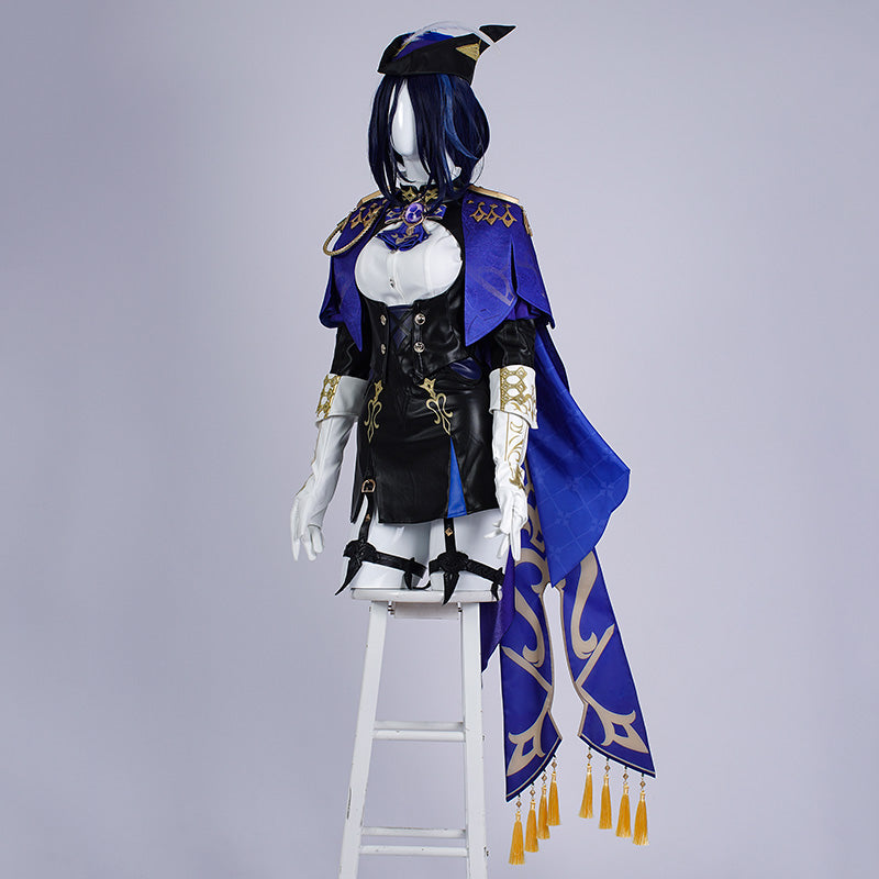 Genshin Impact Clorinde Cosplay Costume SR