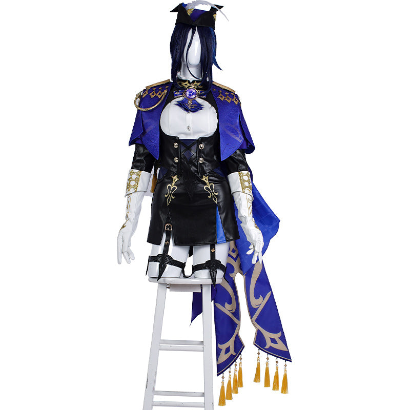 Genshin Impact Clorinde Cosplay Costume SR