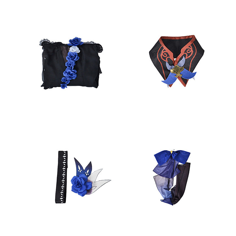 Genshin Impact Eula Concert 2023 Cosplay Costume
