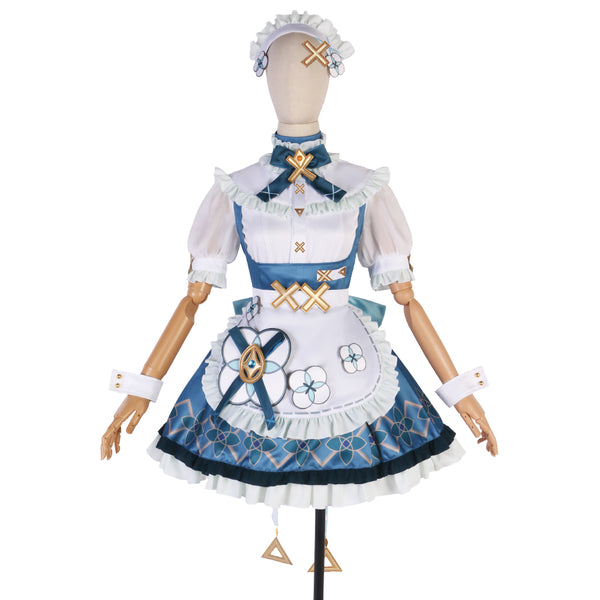 Genshin Impact Faruzan Maid Dress Cosplay Costume