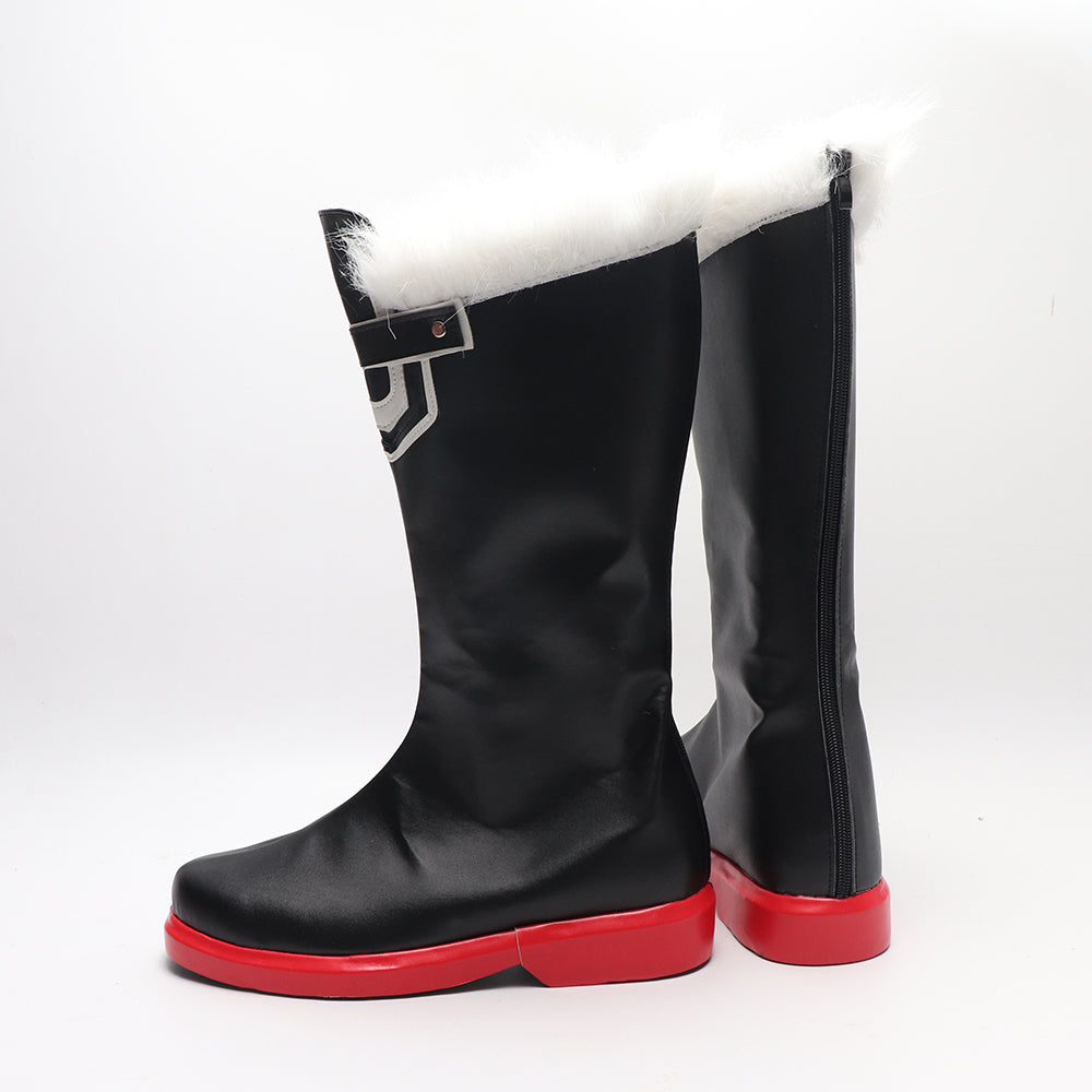 Genshin Impact Fatui Skirmisher Pyroslinger Bracer Shoes Cosplay Boots