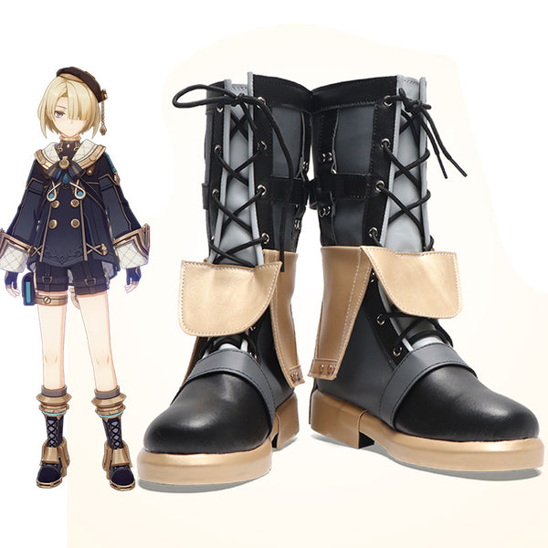 Genshin Impact Freminet Shoes Cosplay Boots